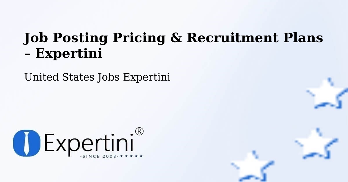 Job Posting Pricing & Recruitment Plans – Charlottesville - Charlottesville, United States Jobs Expertini